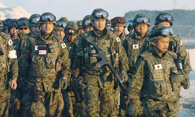 日本将国防预算上调至创纪录水平