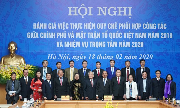 阮春福：发挥越南祖阵的作用  加强全民族大团结体