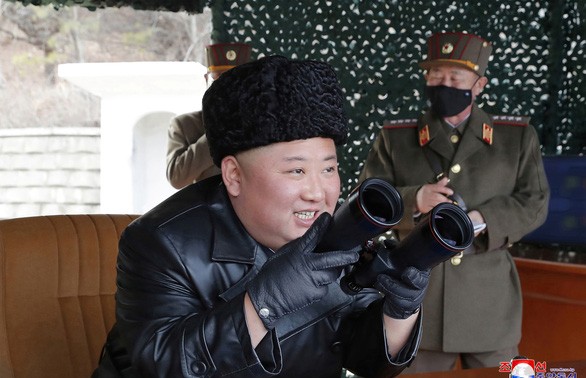 朝鲜进行今年首次导弹试射
