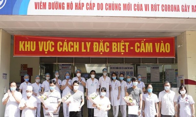 越南再有4名新冠肺炎患者治愈出院