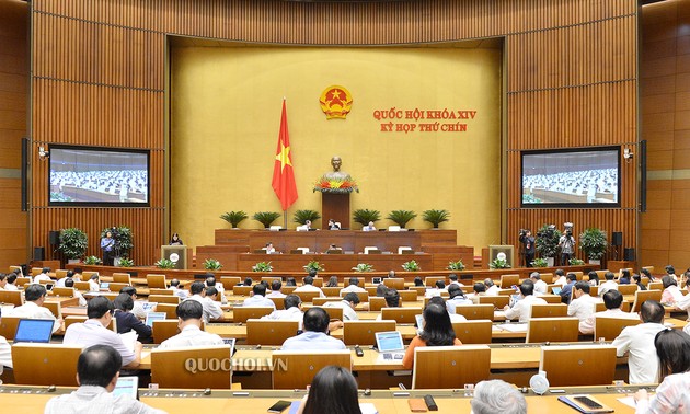 越南国会通过一些决议和法律