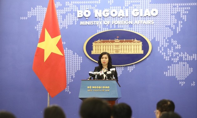 越南对各国对东海问题持有符合国际法的立场表示欢迎