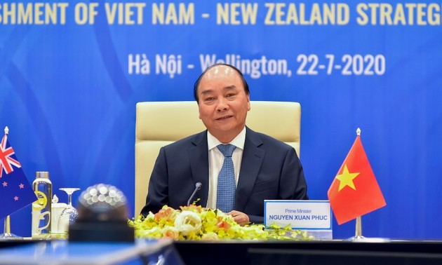 越南与新西兰建立战略伙伴关系