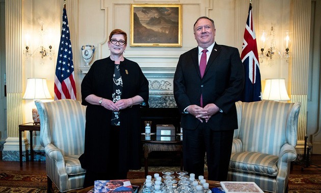 澳大利亚与美国将在澳美部长级磋商上讨论东海问题