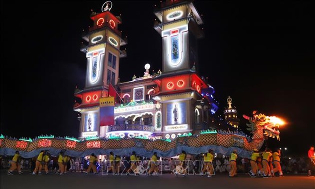  2020年瑶池宫宴会大典在西宁高台教教堂举行