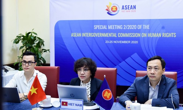 越南与各国配合推动东盟政府间人权委员会在本地区开展的人权合作