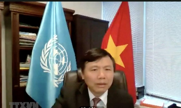 越南在联合国分享依靠数字技术推动发展的经验