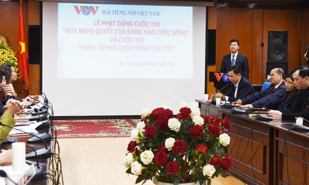 越南之声广播电台发起将党的决议落到实处运动