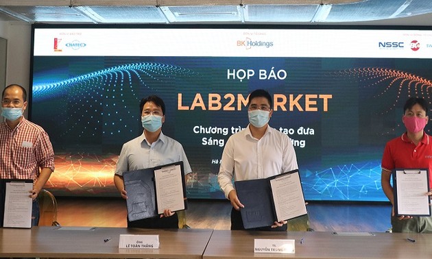 越南第一个Lab2Market—从创意发明到市场的培育计划正式启动