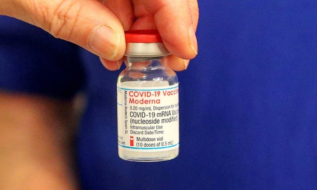 三百万剂莫德纳疫苗将于本周末运抵越南