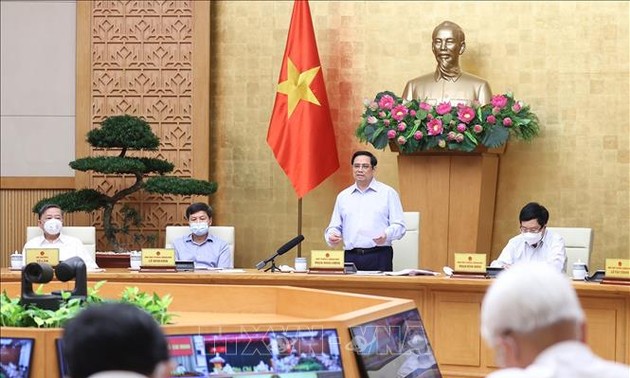 越南政府总理范明政：政府继续为胡志明市和各省尽早击退疫情创造最好条件