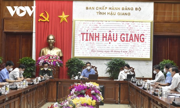越南政府副总理武德担要求后江省在社会隔离实施期结束前控制好疫情