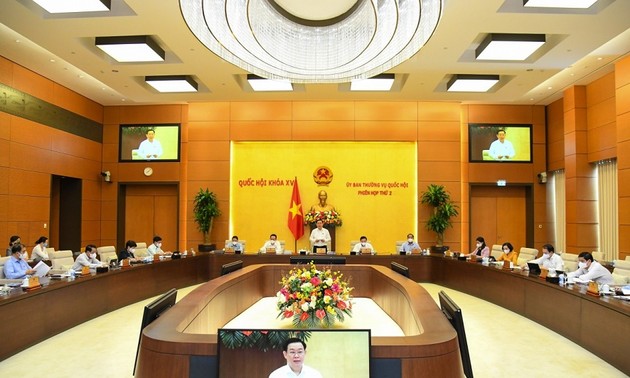 越南国会常务委员会第二次会议向立法工作和国家预算分配规则提供意见