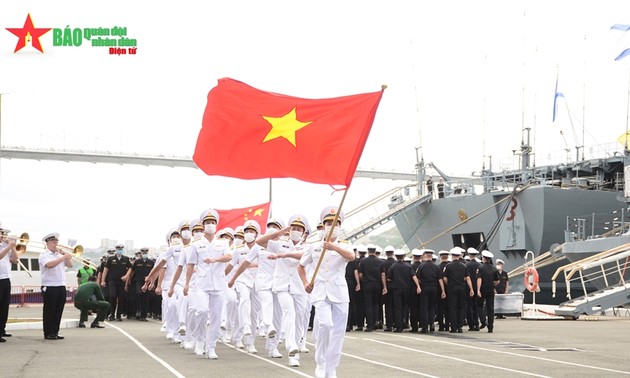 越南人民军各参赛队为2021年国际军事比赛做好准备