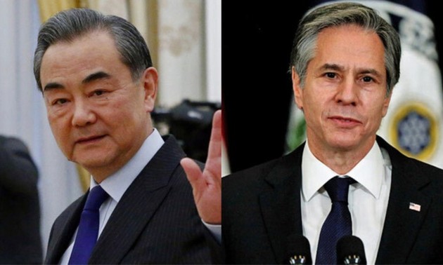 中美外长在二十国集团峰会期间举行双边会晤