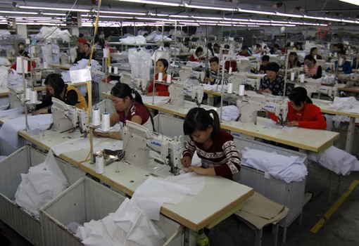 越南纺织品出口强劲复苏