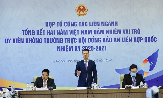 越南出色完成2020-2021年联合国安理会非常任理事国任期
