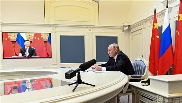 克里姆林宫通报俄罗斯和中国首脑会议的内容