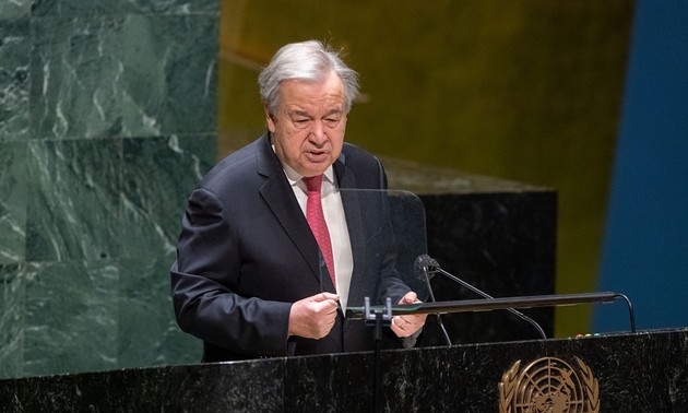 联合国秘书长谴责联合国驻中非共和国维和人员被扣