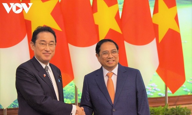 日本首相岸田文雄圆满结束对越南的正式访问