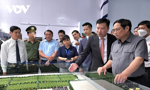越南政府总理希望第1山美工业园区成为一个亮点，为平顺省南部地区经济增长做出贡献