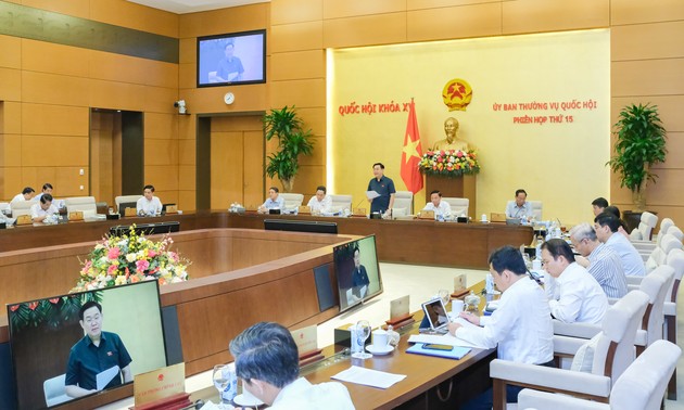 越南15届国会常委会15次会议讨论15届国会4次会议筹备工作
