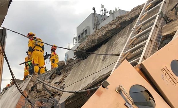  中国台湾发生地震 造成1人死亡