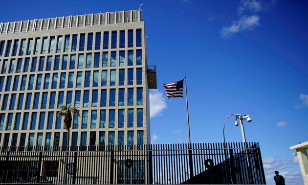 美国驻古巴大使馆完全恢复签证服务
