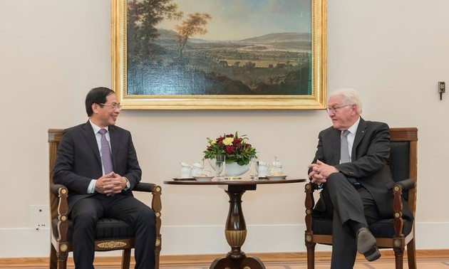 越南外交部长裴青山对德国进行正式访问
