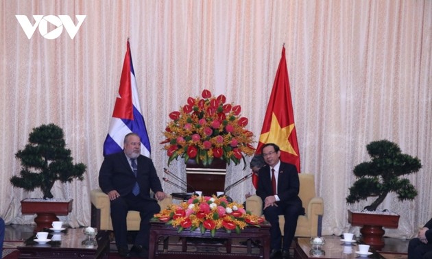 古巴总理马雷罗结束对越南的正式友好访问