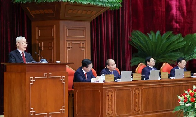 越南共产党第十三届中央委员会第六次全体会议开幕