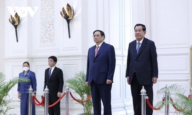 越柬联合声明：进一步加强两国传统友好、全面合作关系