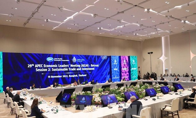 阮春福主席和APEC领导人出席第29次APEC峰会闭幕式并通过联合声明