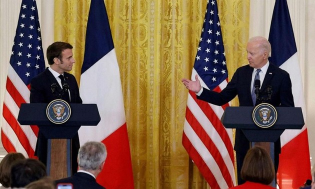 法国总统访美：在全球问题中加强跨大西洋关系