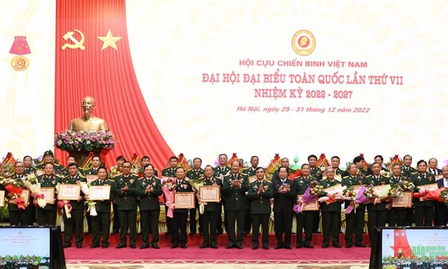 第七届越南退伍军人协会全国代表大会闭幕