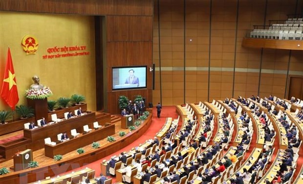 越南第十五届国会第二次特别会议进入第二天
