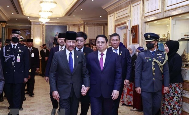 文莱媒体：范明政的访问是文越两国亲密外交关系的例证