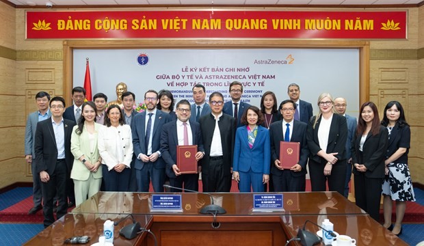 越南卫生部与越南阿斯利康合作建立可持续卫生系统