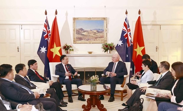 澳大利亚总督赫尔利的访问为越澳关系注入新动力
