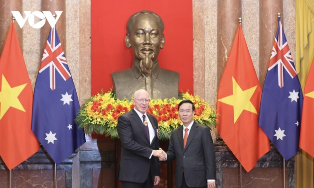 越南与澳大利亚一致同意将两国关系提升为全面战略伙伴关系