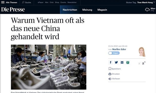 奥地利媒体：越南日益受到外国投资者的青睐