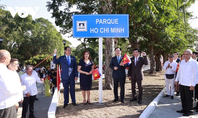 越南国会主席王庭惠：胡志明公园是首都哈瓦那具有历史、文化意义的工程