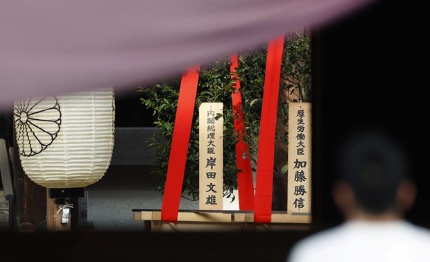 中日关系因日本首相向靖国神社供奉祭品出现紧张