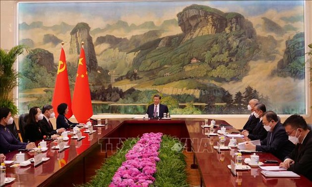 越南共产党代表团访问中国