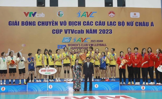 越南女排首夺亚洲冠军