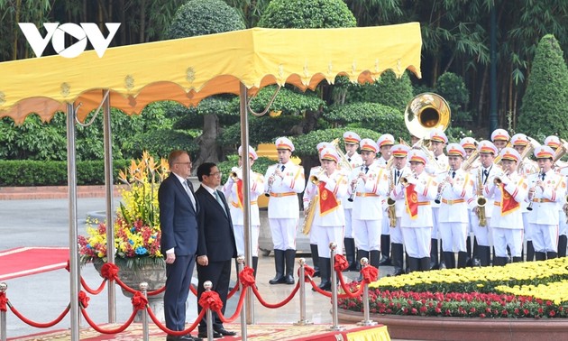 澳大利亚总理对越南的访问为扩大双边关系创造动力