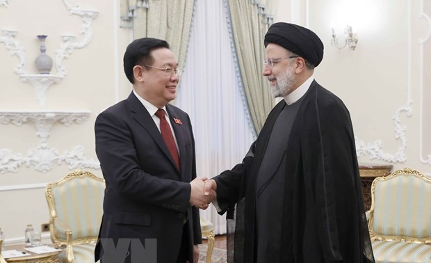 越南一向重视与伊朗进一步促进友好与各领域合作关系