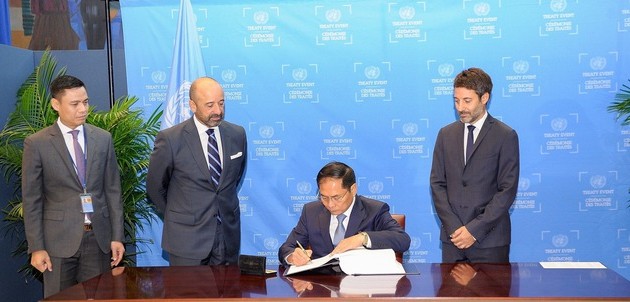 越南签署《国家管辖范围以外水域生物多样性保护和可持续利用协定》