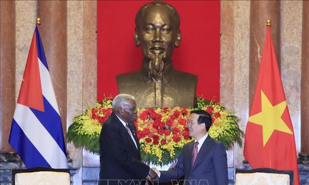 越南国家主席武文赏会见古巴人民政权代表大会主席