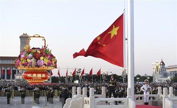 中国庆祝国庆74周年